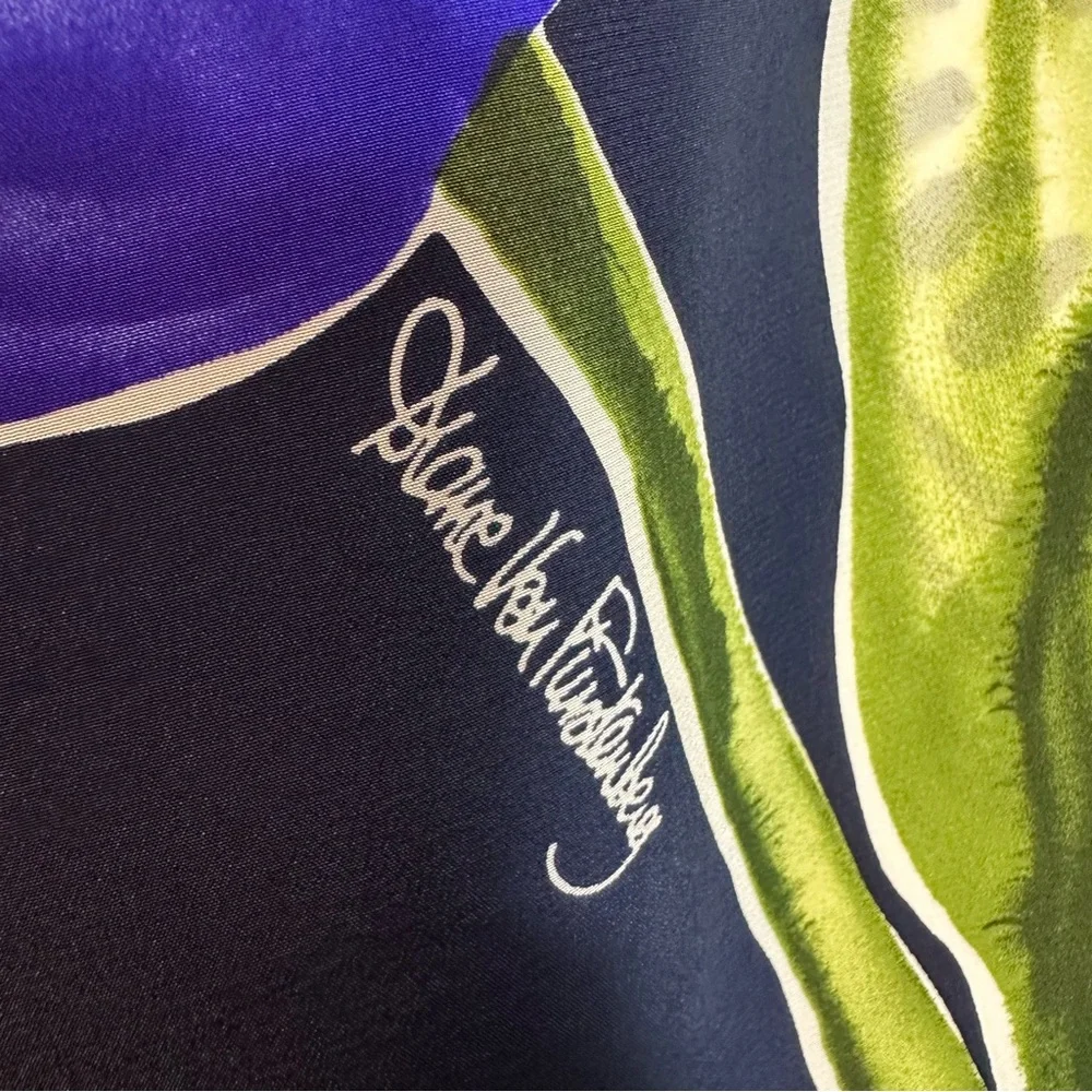 Diane Von Furstenburg Floral Scarf
